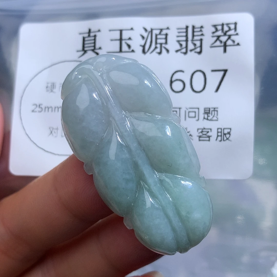 翡翠未镶嵌颈饰607