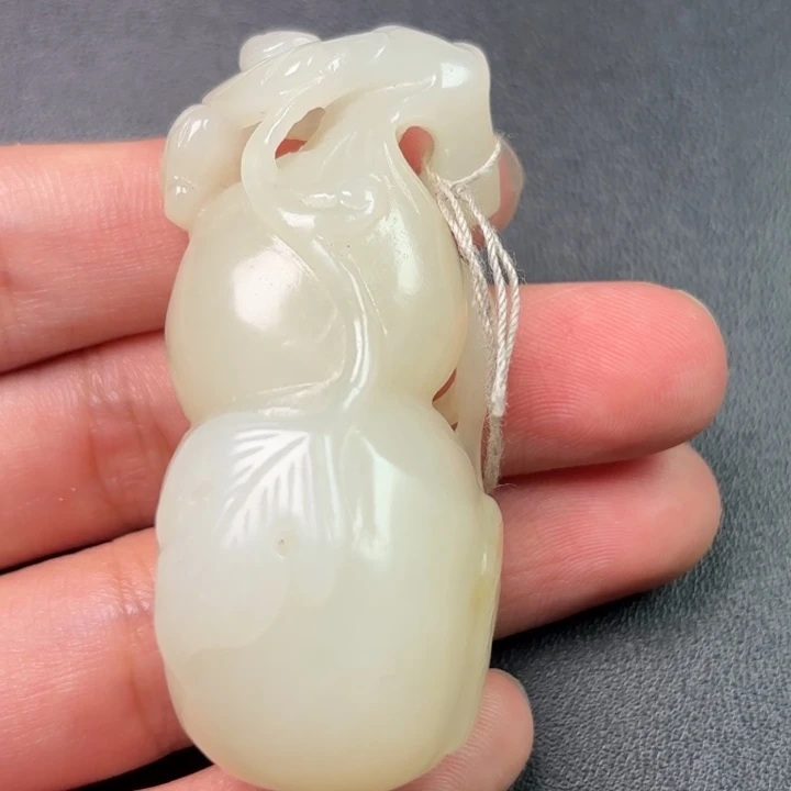 和田玉未镶嵌挂件垚**o