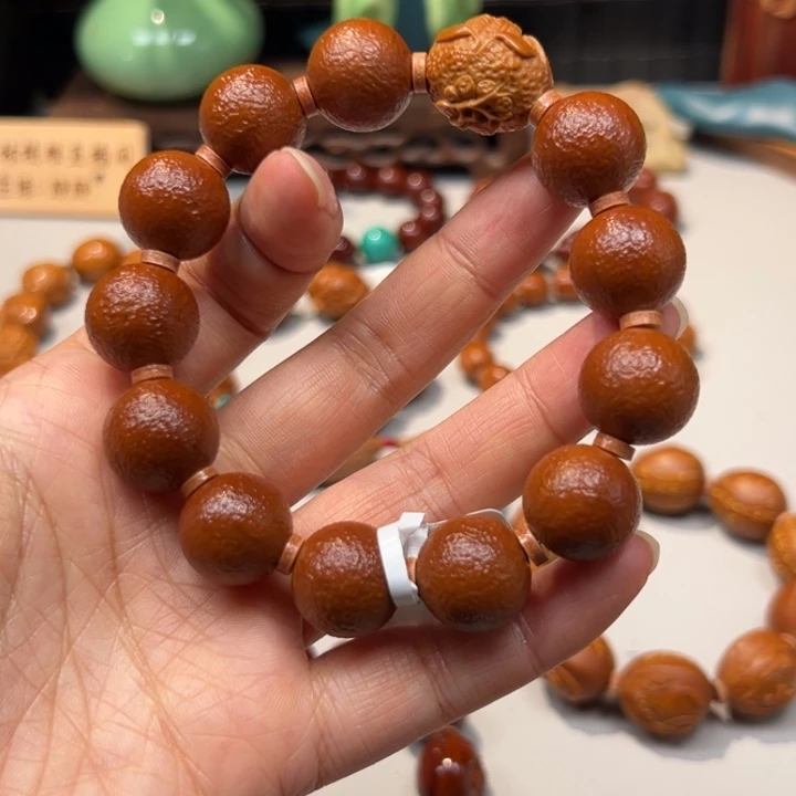 橄榄核手串/手链橘皮手串1.7