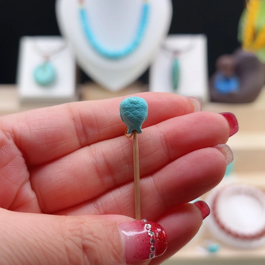 绿松石配饰未镶嵌