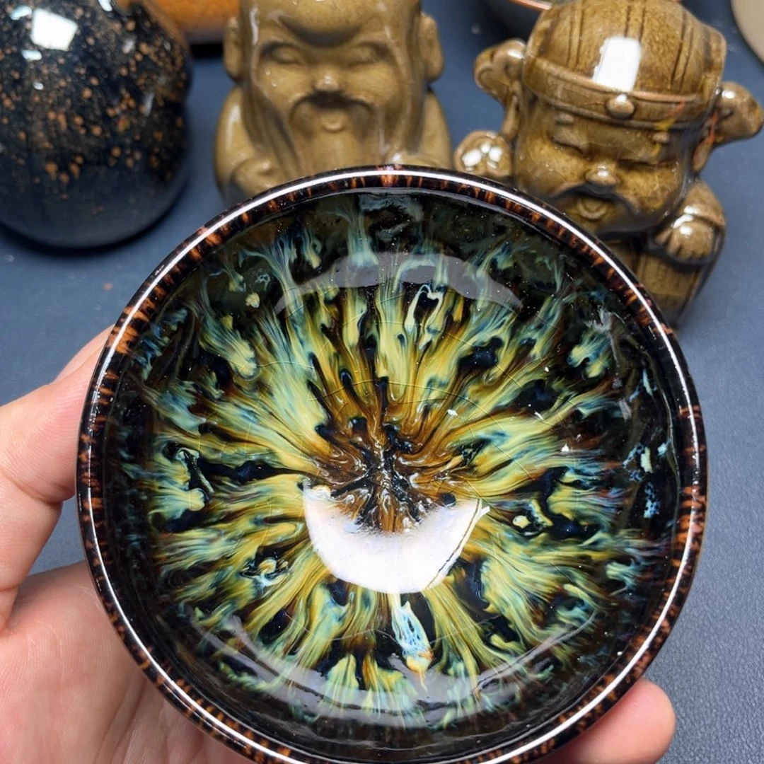 茶盏建盏手握泡茶主人杯