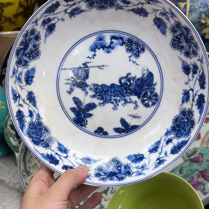 瓷片瓷器摆件 瓷器摆件