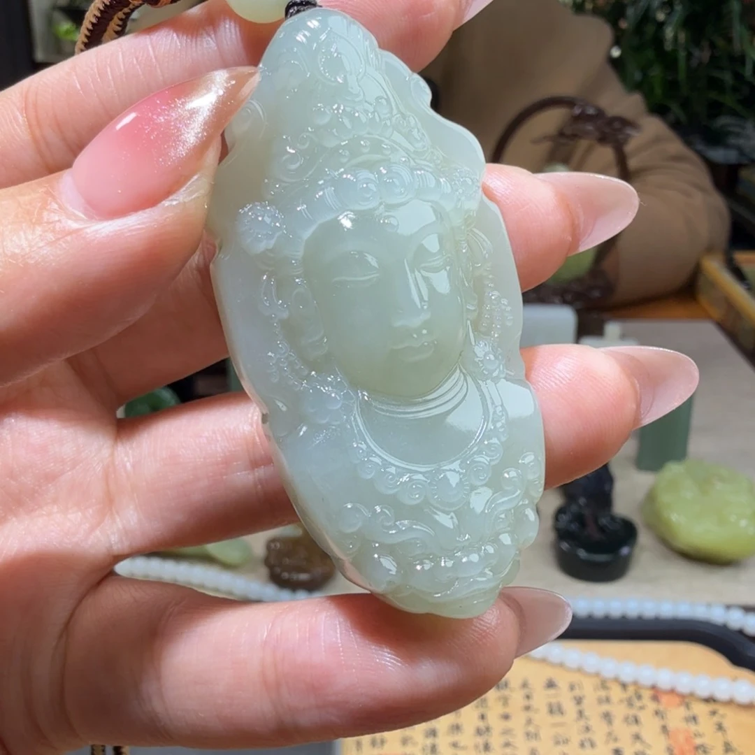 和田玉挂件未镶嵌臭***魂