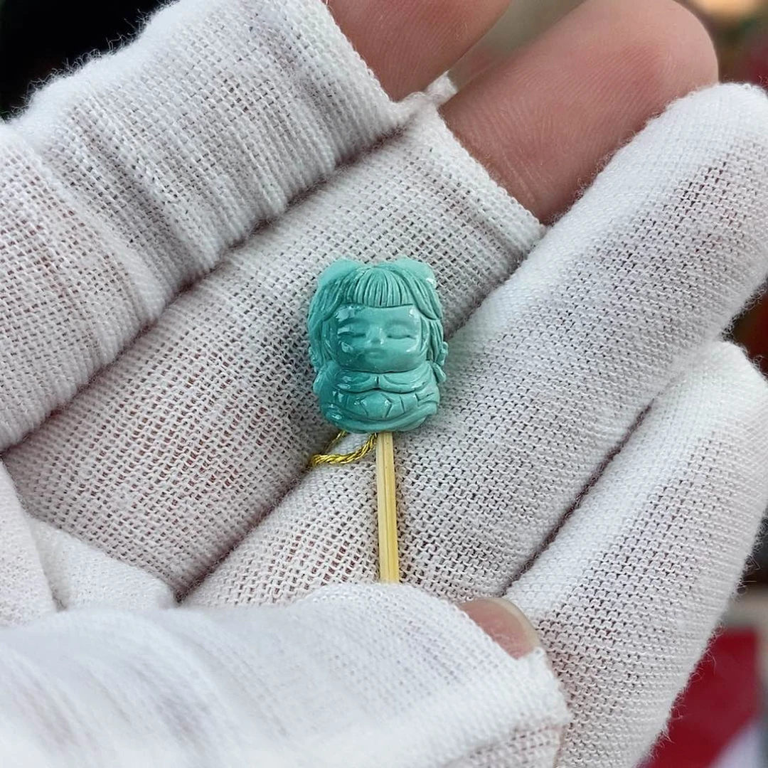 绿松石珠宝奇石未镶嵌