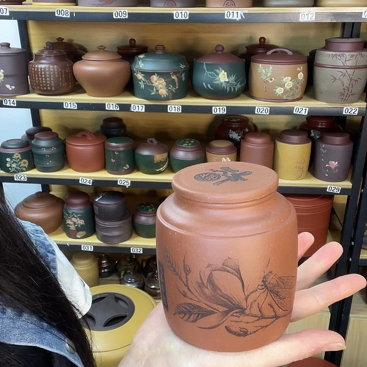 紫砂茶叶罐紫砂茶叶罐