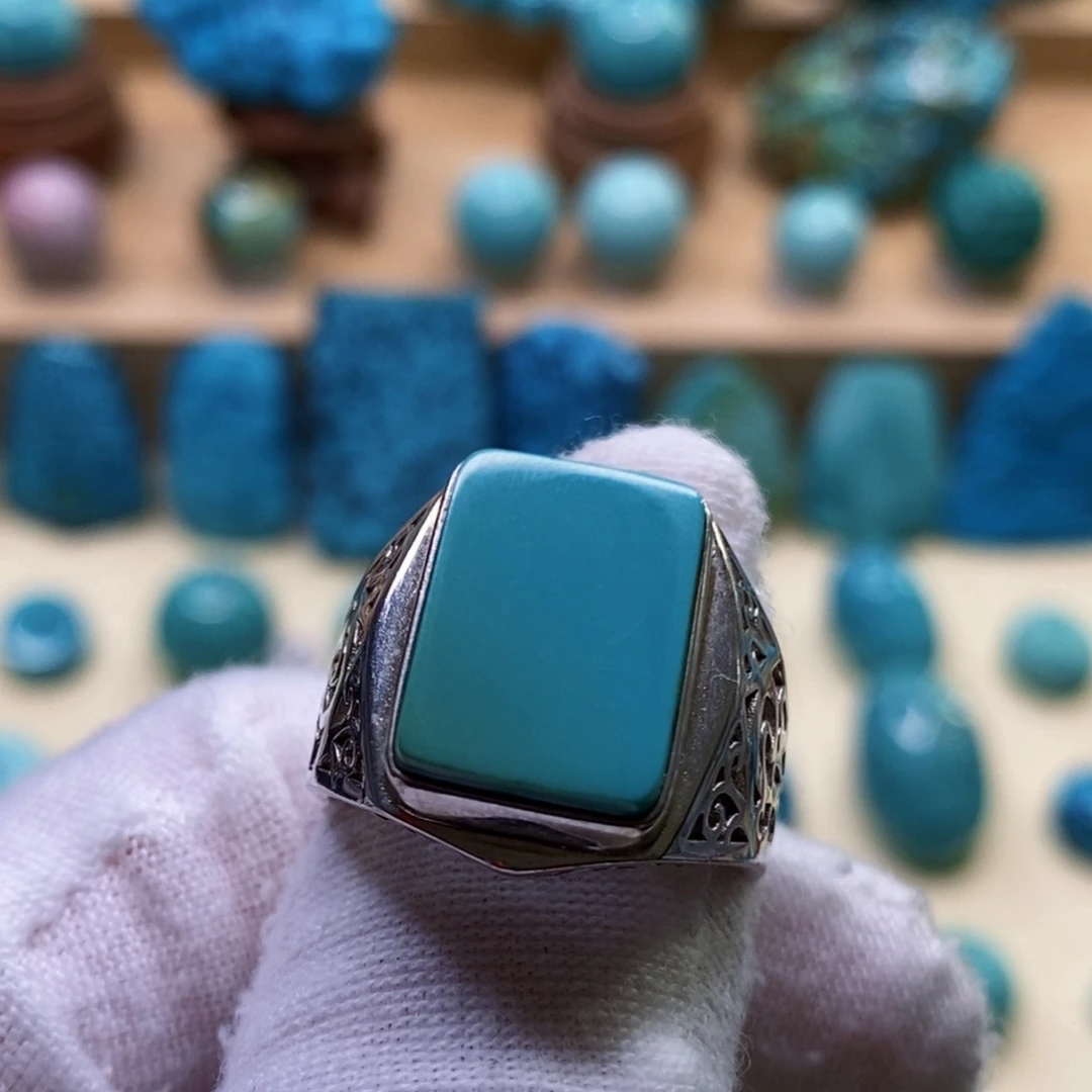 未镶嵌绿松石珠宝奇石