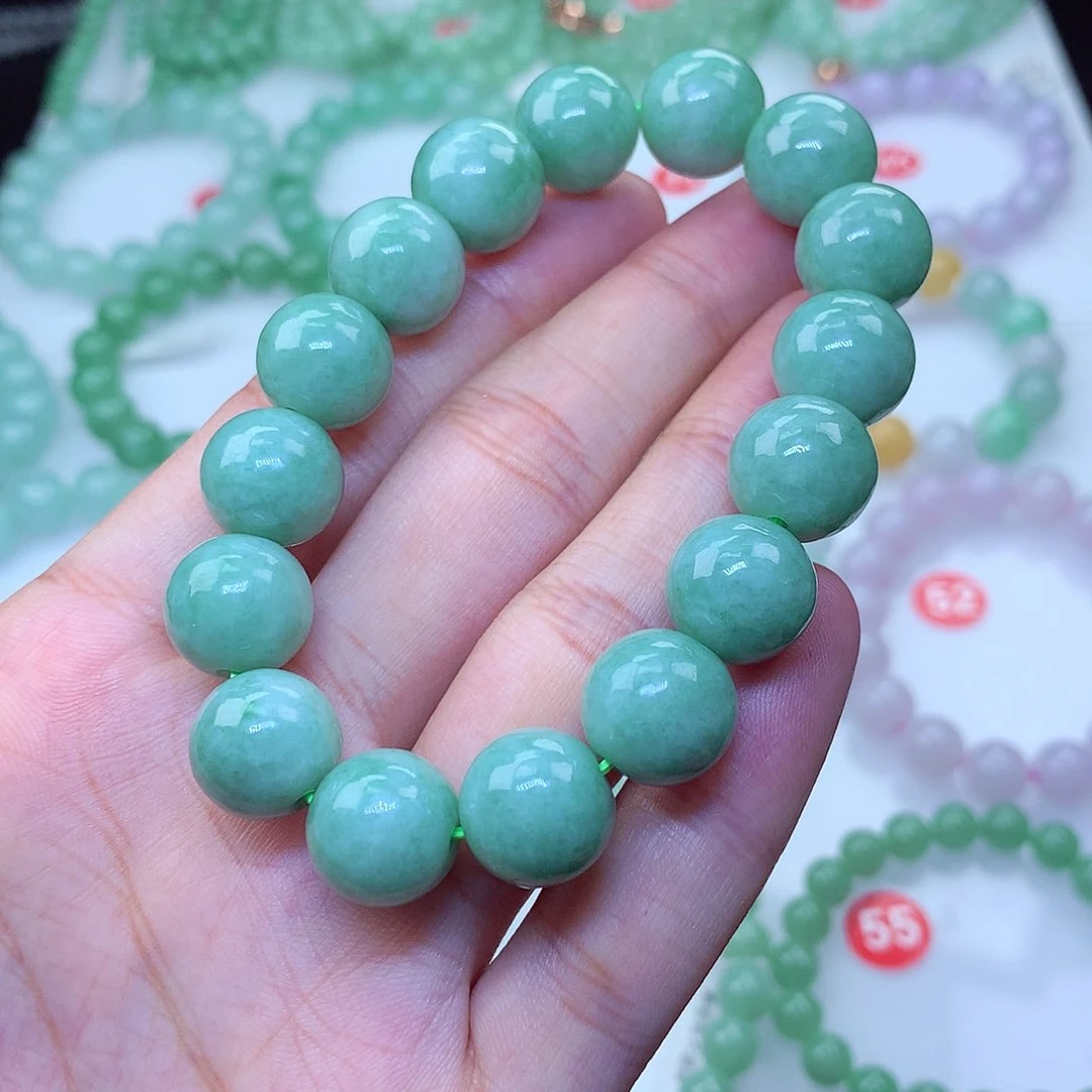 翡翠未镶嵌毛衣链