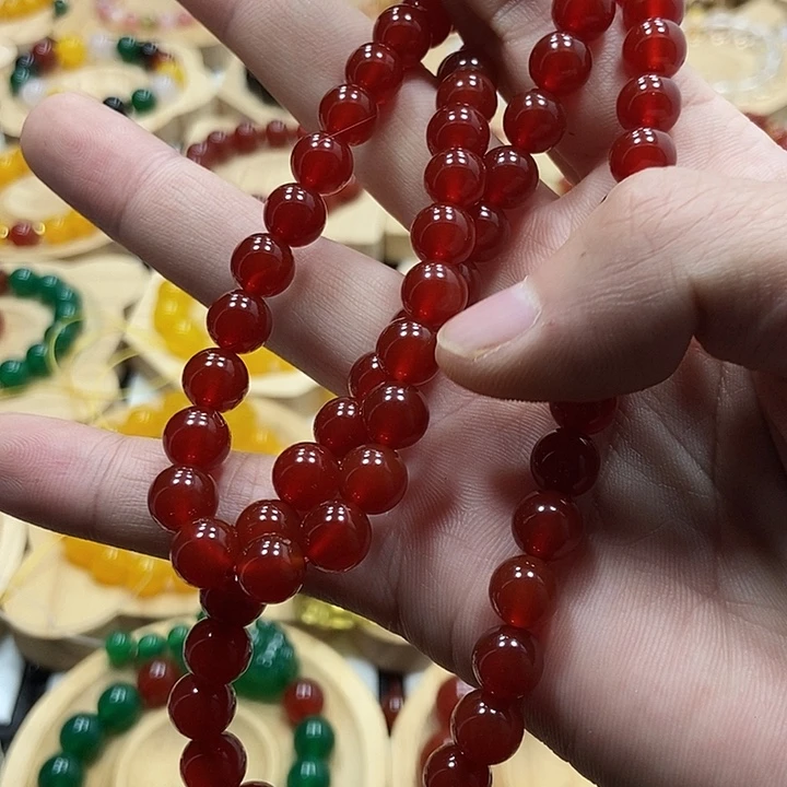 未镶嵌手链玛瑙/玉髓健**福