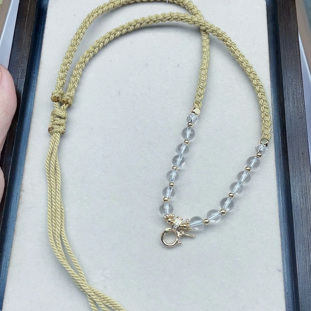 水晶吊坠(不含链)未镶嵌