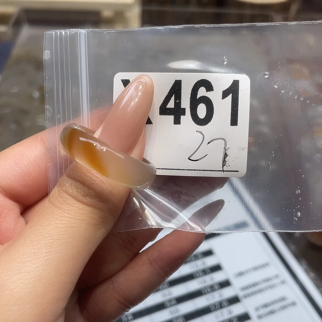 玛瑙/玉髓未镶嵌戒指461