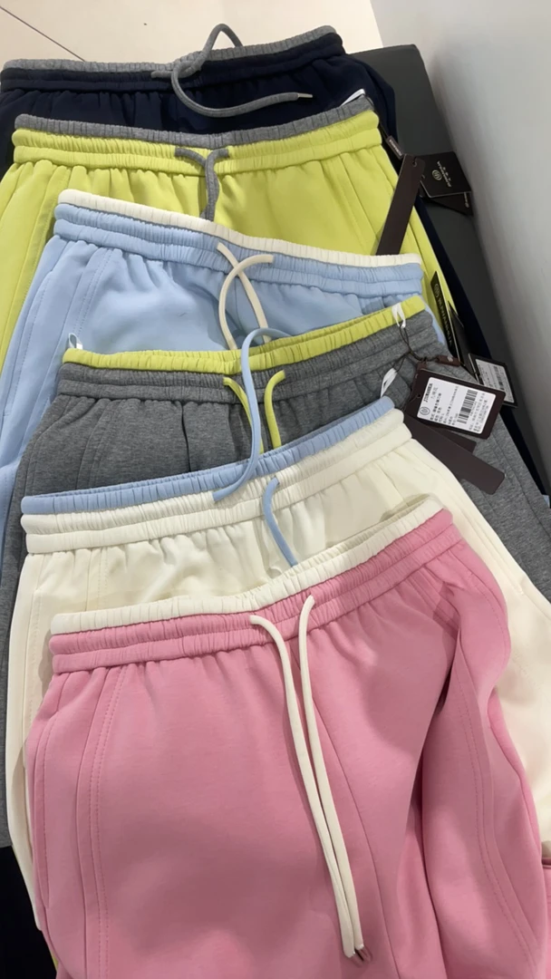 春2025春季新款腰撞色镰刀裤