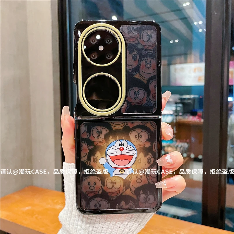 （华为pocket2系列）折叠奶油壳适用华为pocket2手机壳防摔爆款网红