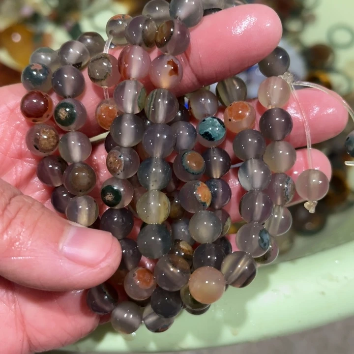 妙***如玛瑙/玉髓未镶嵌手链