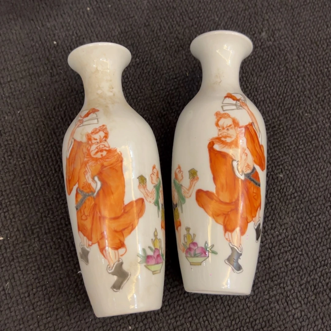 橘***海瓷片瓷器摆件、茶室雅器