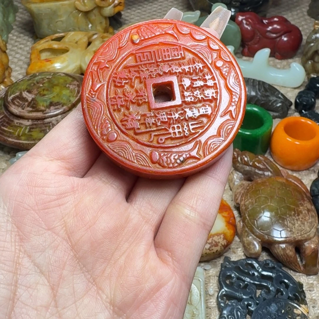 白玉菩提吊坠挂件