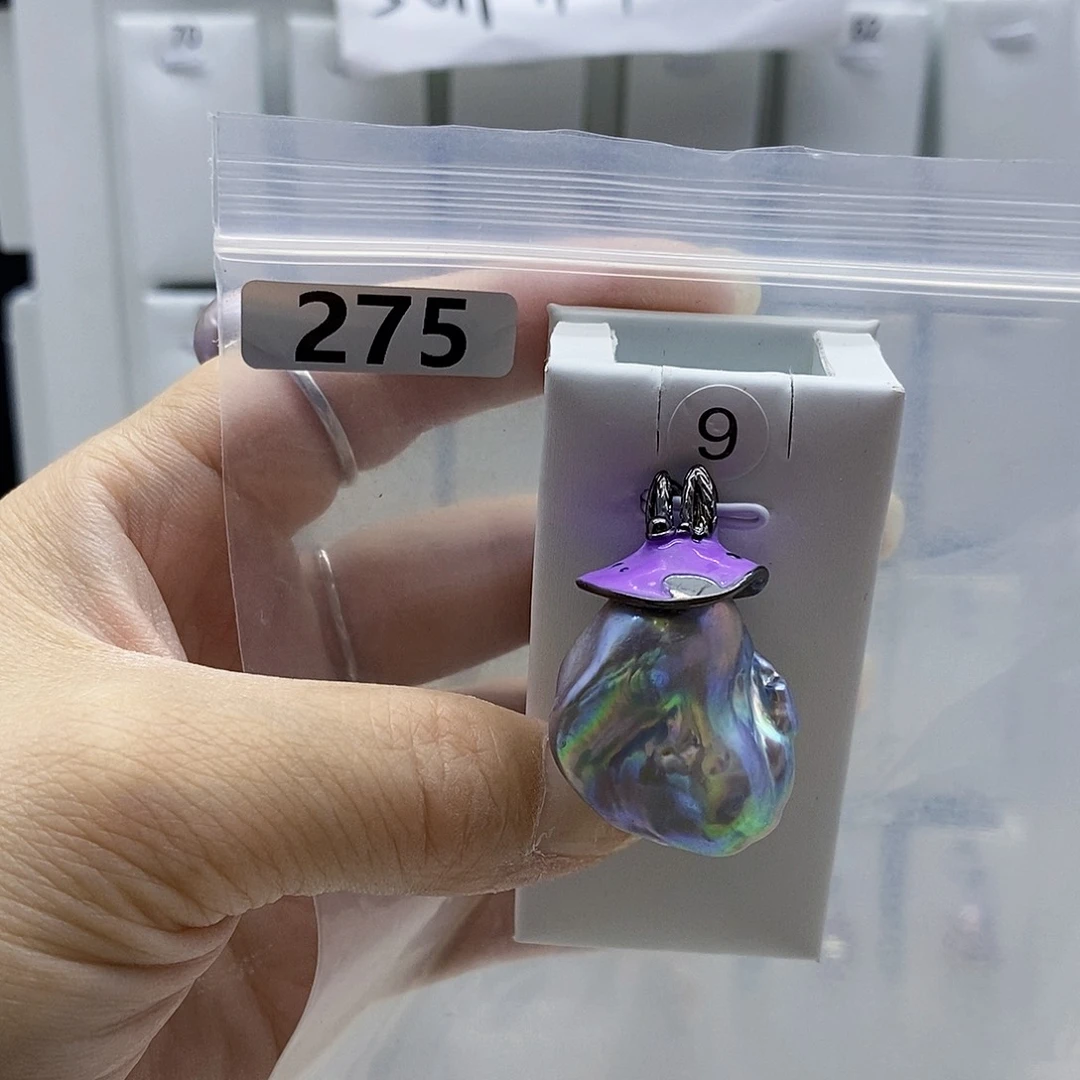 颈饰合金淡水珍珠