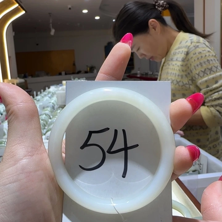 和田玉未镶嵌手镯753