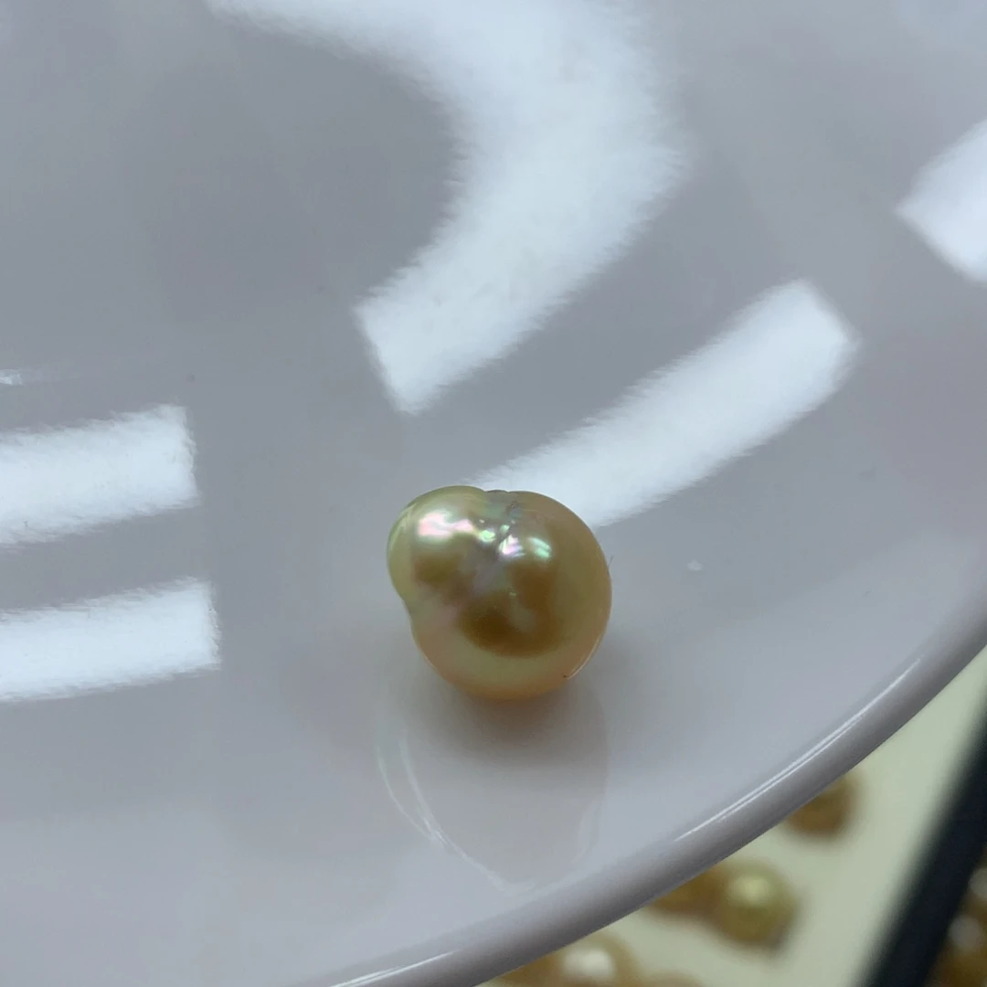 海水珍珠裸珠金珠