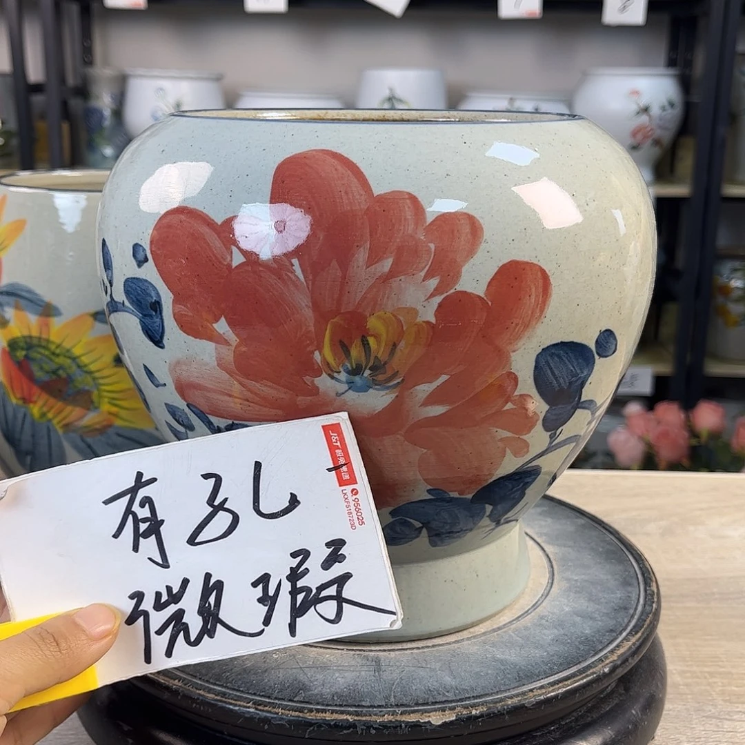 罐1xc景德镇陶瓷花盆