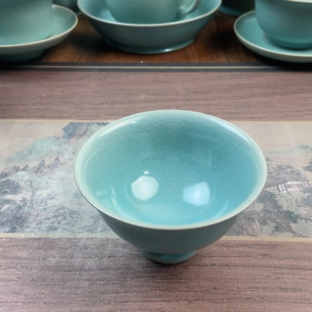 摆件瓷原产地原矿汝瓷～茶器