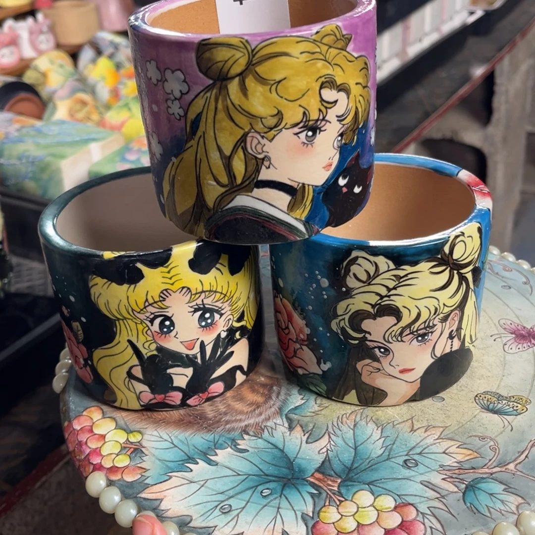 8***144多肉花盆   3个