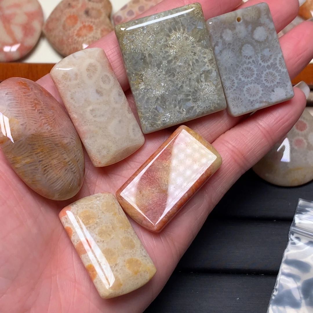 石***子硅化玉未镶嵌吊坠无事牌手排平安扣