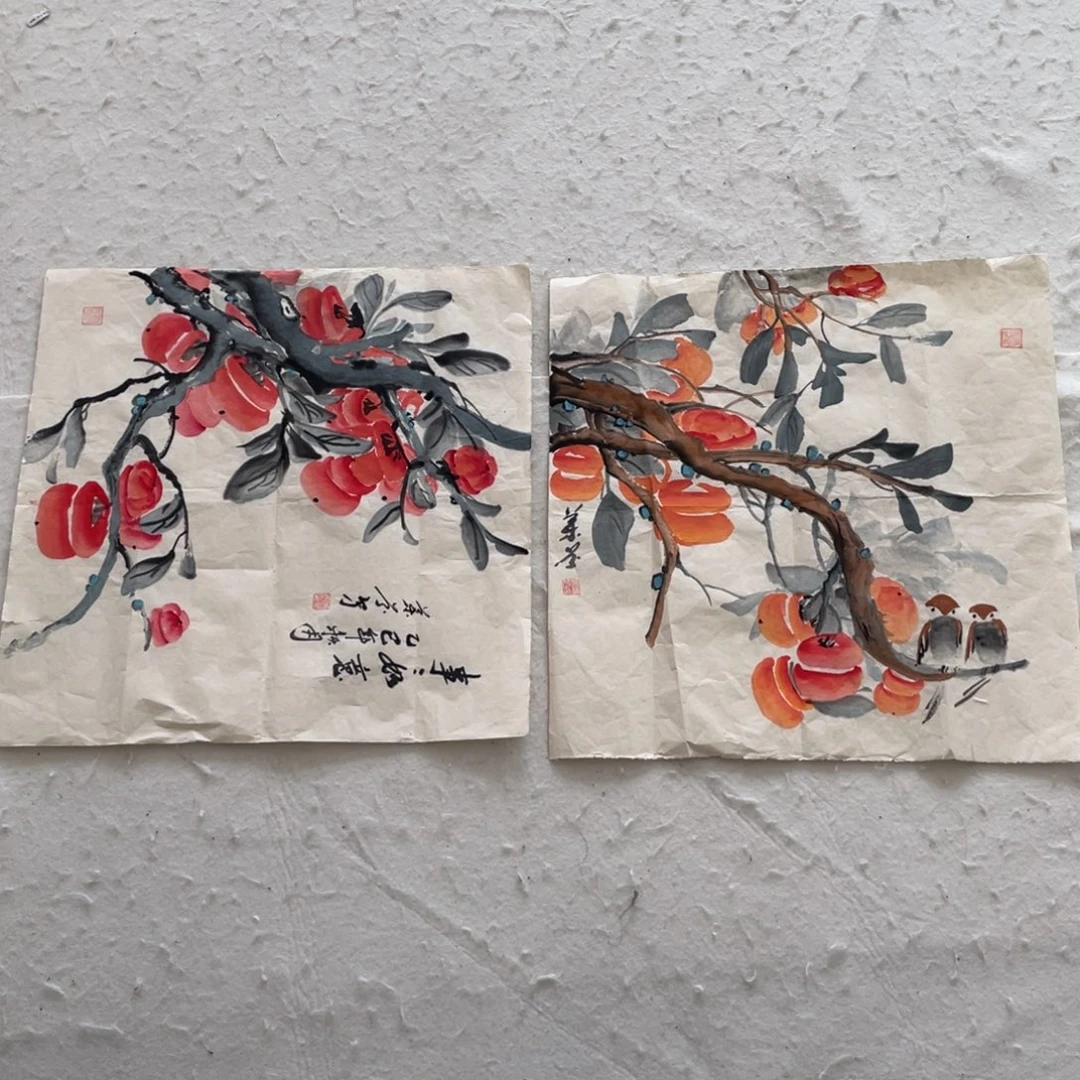 国画代素霞老师绘画