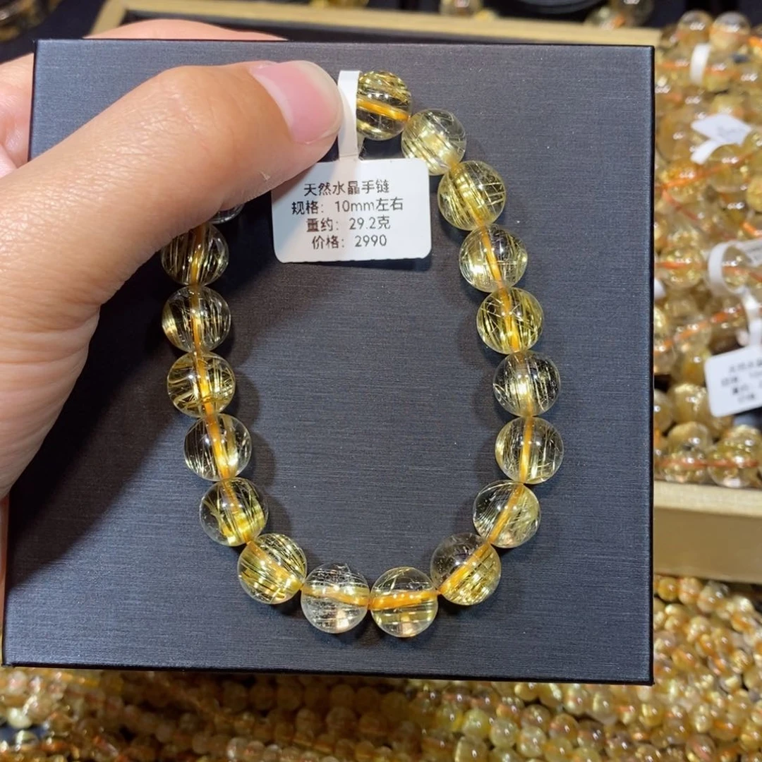 水晶手链未镶嵌赵***o手链10mm
