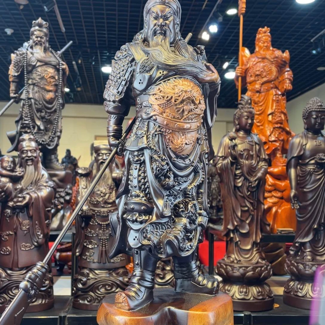 福****司六十高的黑檀木二爷