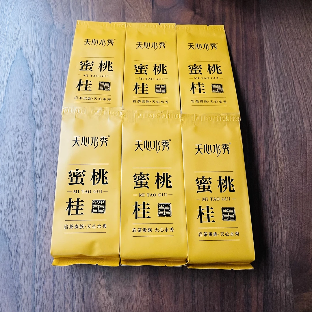 天心水秀蜜桃桂肉桂 6泡装 武夷岩茶