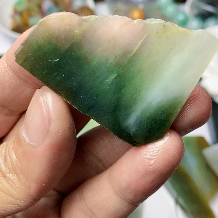 翡翠散珠天然翡翠A货