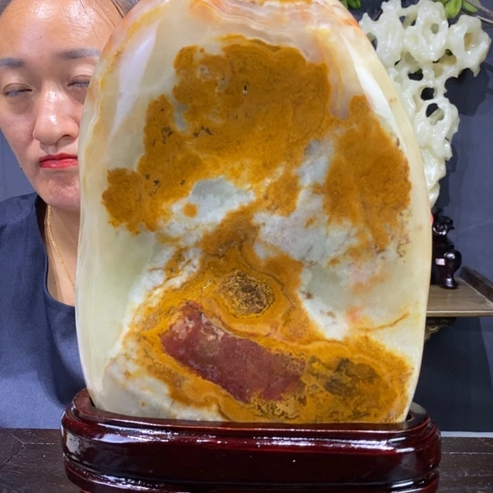 石材精品古青石摆件