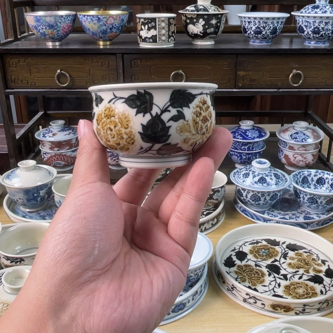 景德镇手工手绘茶具