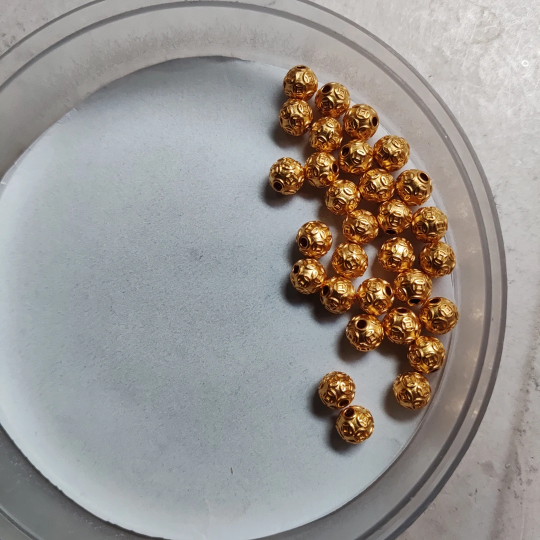 金元宝足金999貔貅珠子首饰