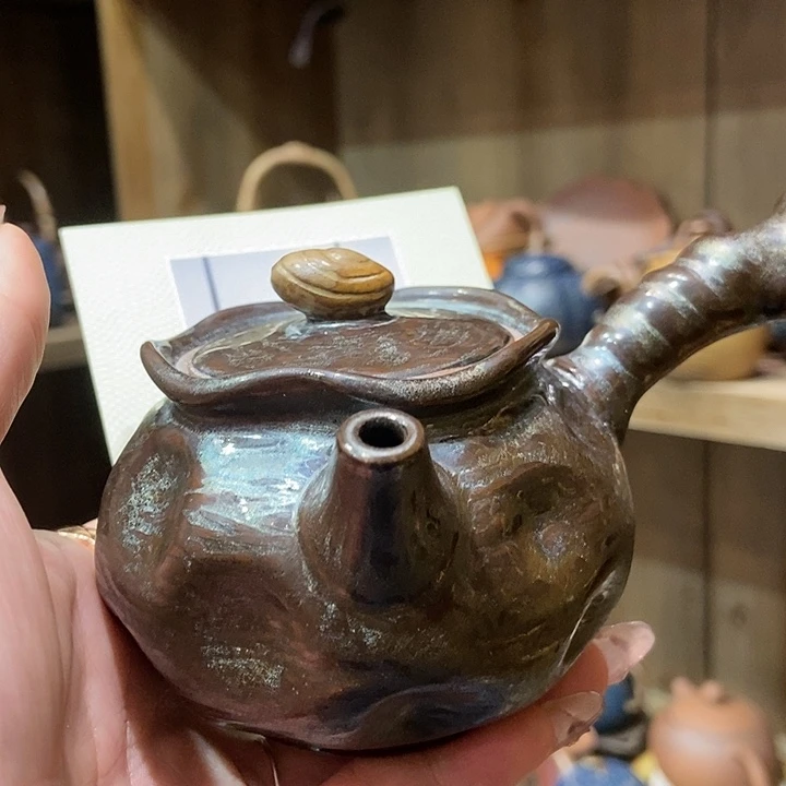 柴烧老岩泥高端茶器