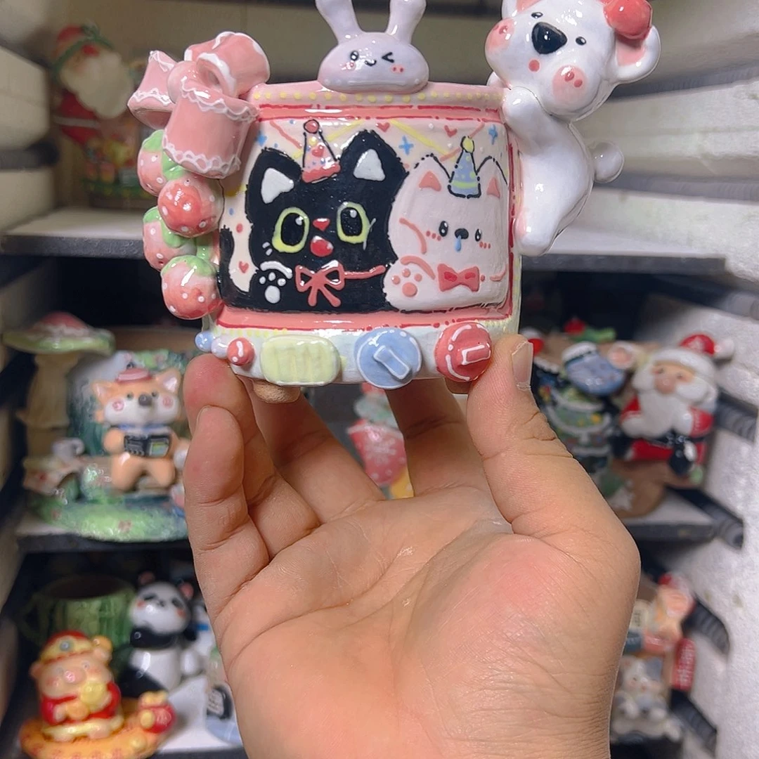 老梧家的手工多肉花盆