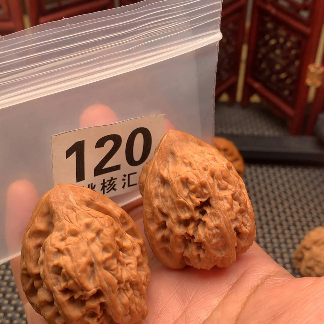 文玩核桃把件平谷火苗43