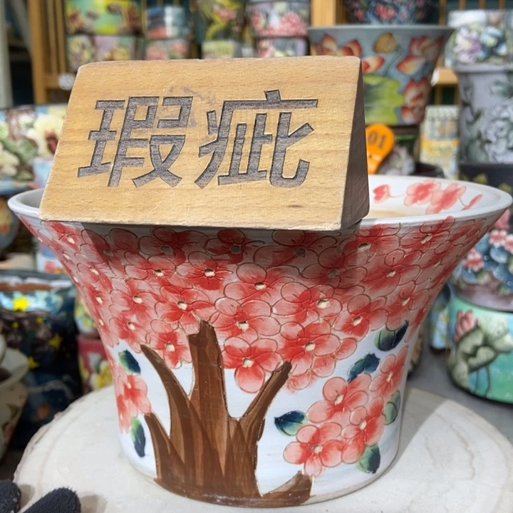 红陶景德镇艺术手绘作品