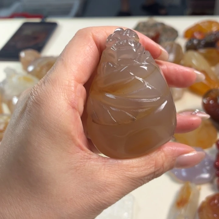 玛瑙/玉髓吊坠(不含链)未镶嵌