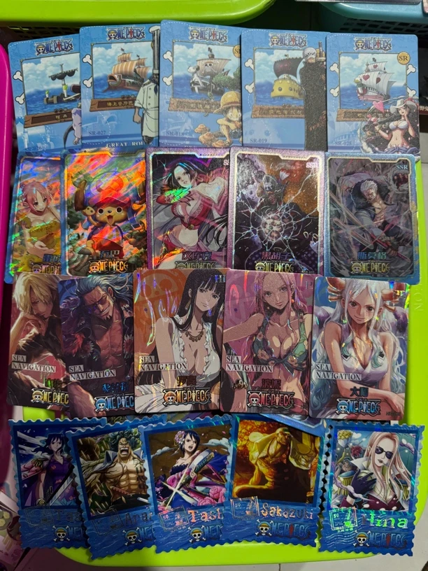 和卡海贼王第二弹厚卡 一单40张左右！