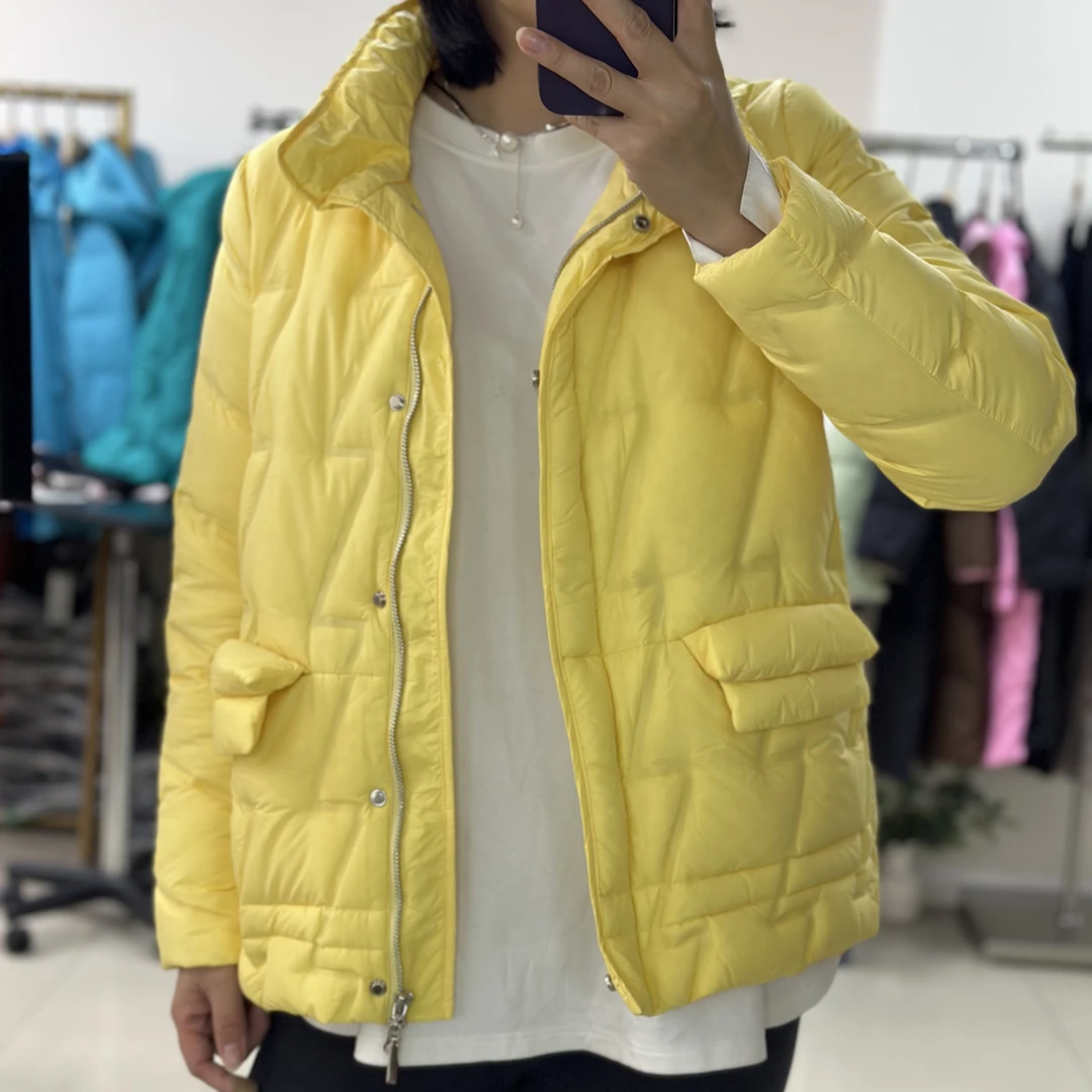 金影奇 时尚简约轻薄短款外套 86113
