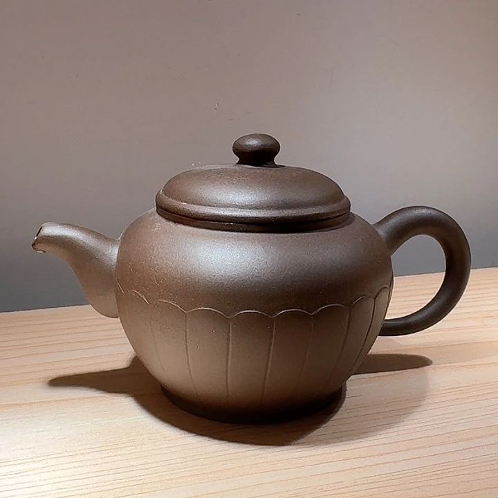 紫砂茶壶明*宜兴原矿手工紫砂壶