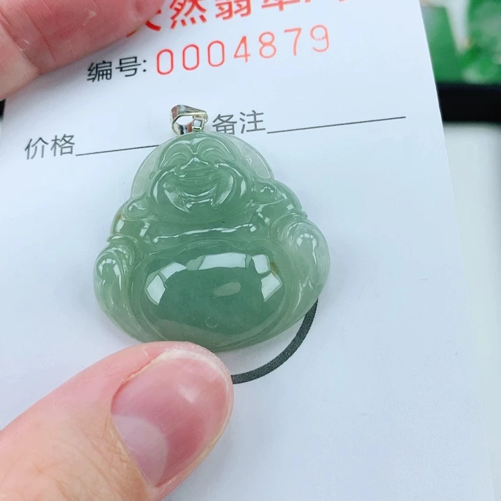 翡翠银S925镶嵌颈饰