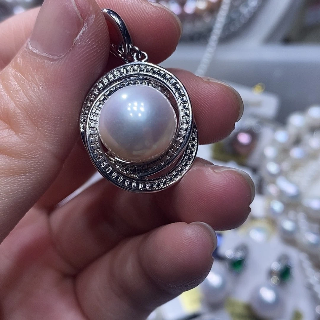 未镶嵌淡水珍珠吊坠