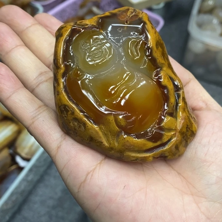 玛瑙/玉髓吊坠(不含链)未镶嵌