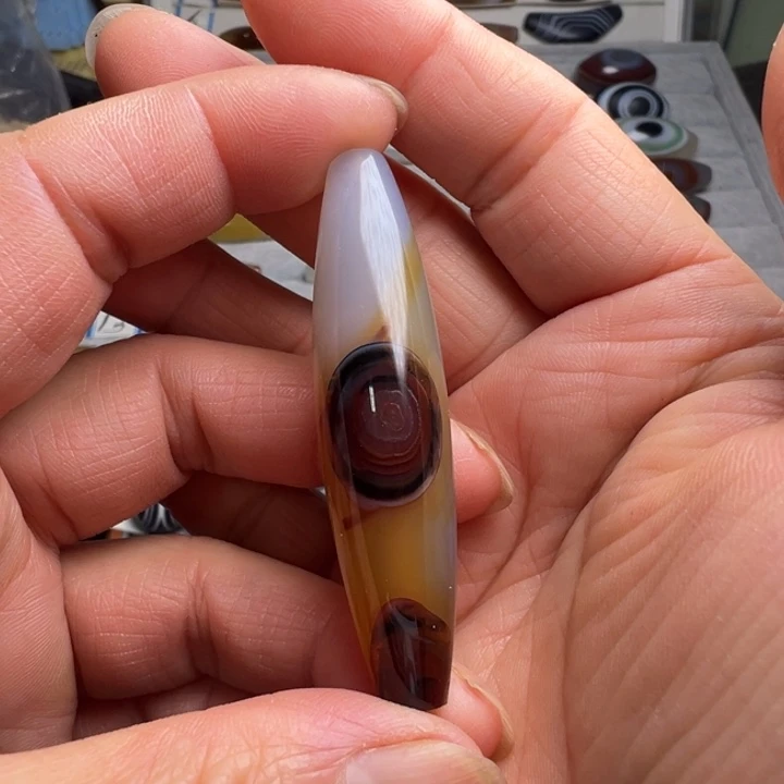 玛瑙/玉髓未镶嵌吊坠(不含链)