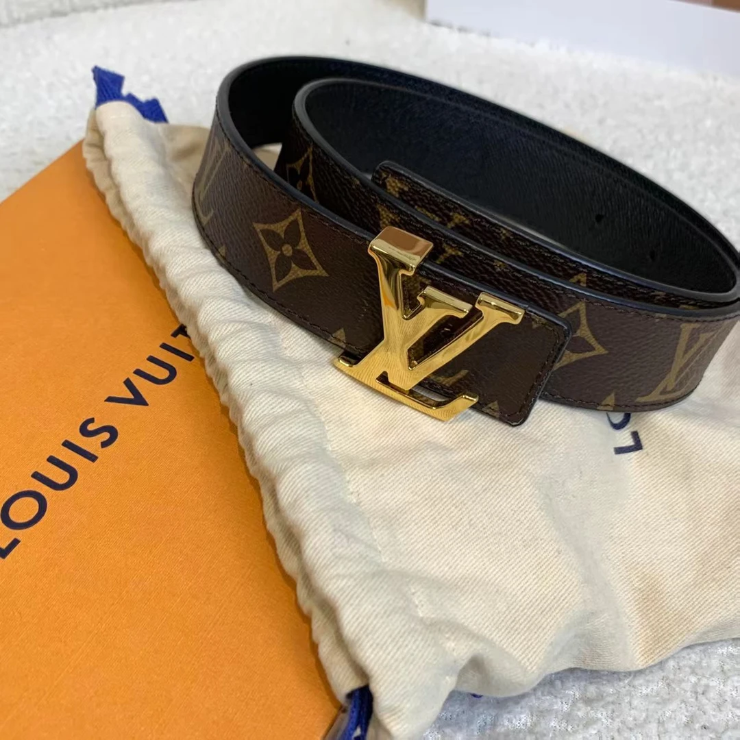 99新 LouisVuitton/路易威登 壹臻/LV老花腰带90cm 94441515