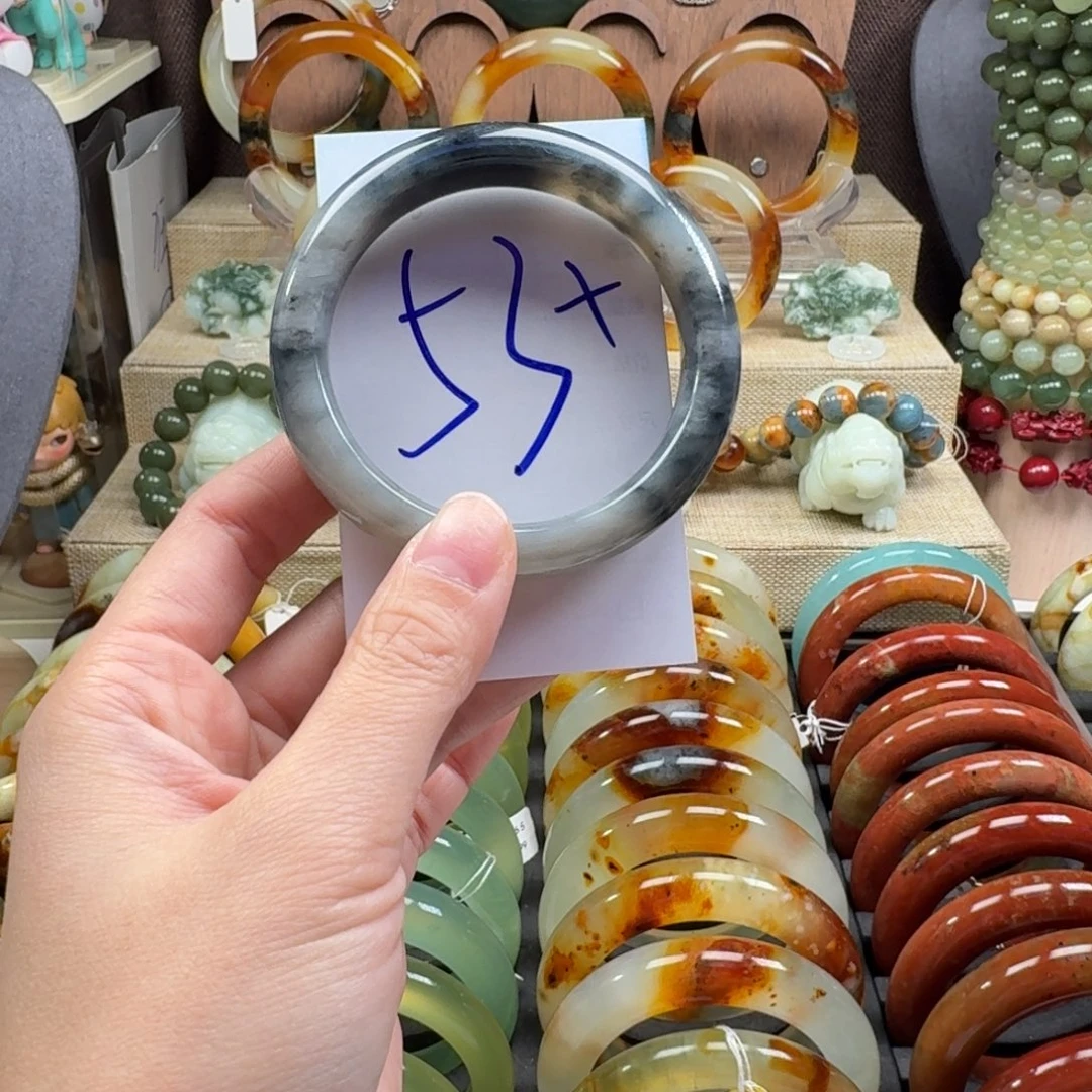 蛇纹石玉未镶嵌手镯120