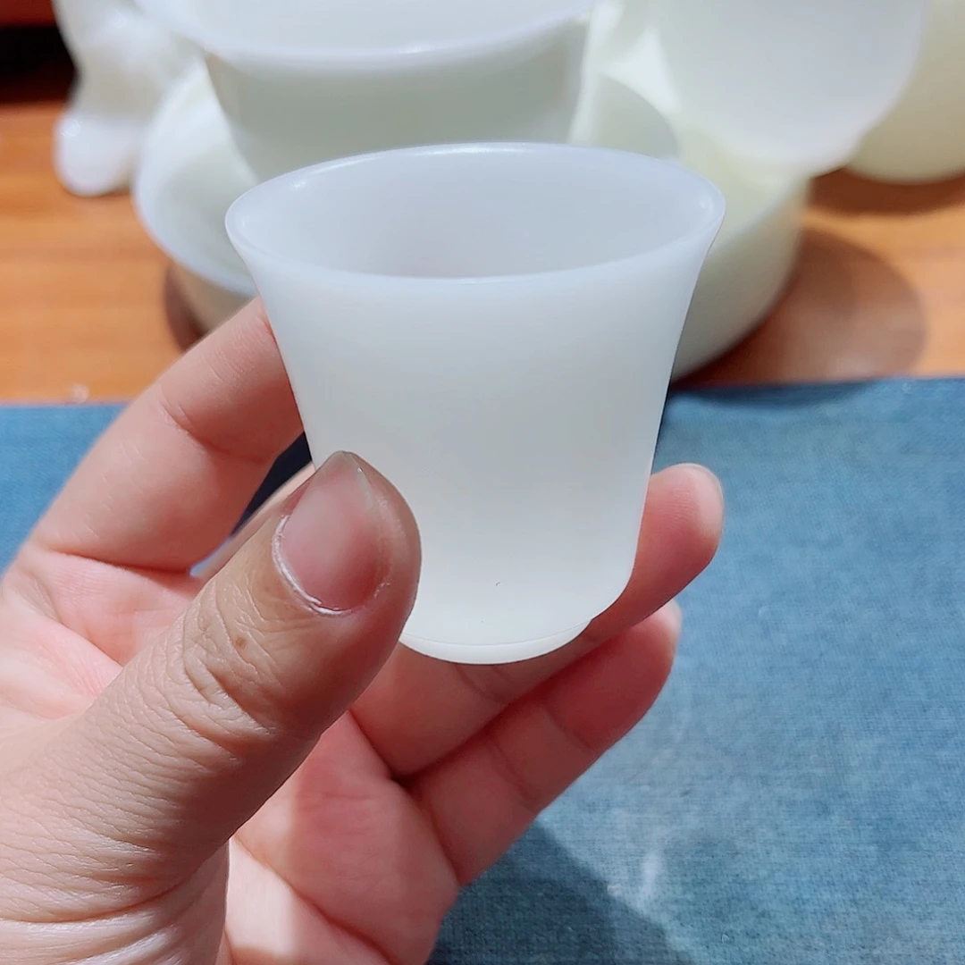 陶瓷素烧璞玉6个45ccccc