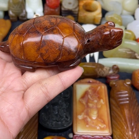 蛇纹石玉未镶嵌颈饰73